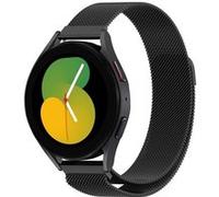 Strap-it Bracelet Milanais - compatible pour Samsung Galaxy Watch 5 - 40mm (noir) G