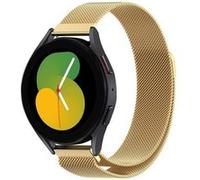 Strap-it Bracelet Milanais - compatible pour Samsung Galaxy Watch 5 - 40mm (or) G
