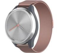 Strap-it Bracelet Milanais - compatible pour Samsung Galaxy WatchVivomove 3s - 39mm - Rose G