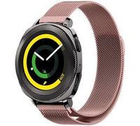Strap-it Bracelet milanais - compatible pour Samsung Gear Sport (rose) G