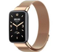 Strap-it Bracelet Milanais - compatible pour Xiaomi Smart Band 7 Pro (or rose) G