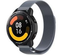Strap-it Bracelet Milanais - compatible pour Xiaomi Watch S1 (gris sidéral) G