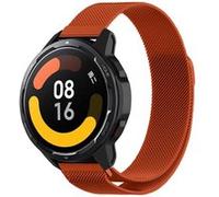Strap-it Bracelet milanais - compatible pour Xiaomi Watch S1 (orange) G