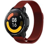 Strap-it Bracelet milanais - compatible pour Xiaomi Watch S1 (rouge) G