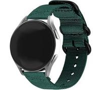 Strap-it Bracelet nylon à boucle - compatible pour Samsung Galaxy Watch 6 - 44mm (vert foncé) G