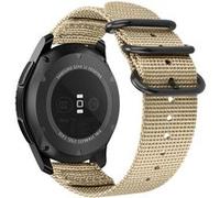 Strap-it Bracelet nylon boucle - compatible pour Samsung Galaxy Watch 42mm (kaki) G