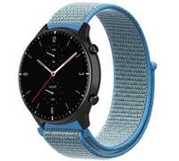 Strap-It Bracelet nylon - compatible pour Amazfit GTR 2 (bleu) G