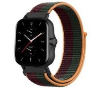 Strap-it Bracelet nylon - compatible pour Amazfit GTS 2 (cerice) G