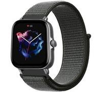 Strap-it Bracelet nylon - compatible pour Amazfit GTS 3 (vert) G
