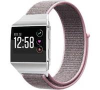 Strap-it Bracelet nylon - compatible pour Fitbit Ionic (rose sable) G