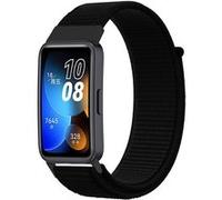 Strap-it Bracelet nylon - compatible pour Huawei Band 8 (noir) G