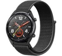 Strap-it Bracelet nylon - compatible pour Huawei Watch GT 2 (noir) G