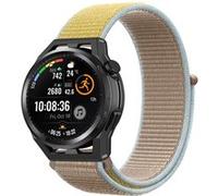 Strap-it Bracelet nylon - compatible pour Huawei Watch GT (chameau) G