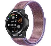 Strap-it Bracelet nylon - compatible pour Huawei Watch GT Runner (lilas) G