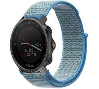 Strap-it Bracelet nylon - compatible pour Polar Grit X Pro (bleu) G