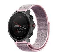 Strap-it Bracelet nylon - compatible pour Polar Grit X Pro (sable rose) G