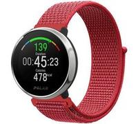Strap-it Bracelet nylon - compatible pour Polar Unite (rouge) G