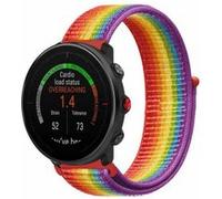 Strap-it Bracelet nylon - compatible pour Polar Vantage M (arc-en-ciel) G
