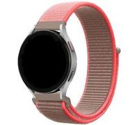 Strap-it Bracelet nylon - compatible pour Samsung Gear S3 (rose fluo) G