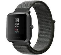 Strap-it Bracelet nylon - compatible pour Xiaomi - compatible pour Amazfit Bip (vert) G
