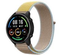 Strap-it Bracelet nylon - compatible pour Xiaomi Mi Watch (camel) G