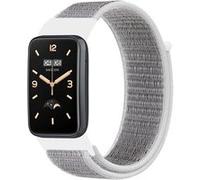 Strap-it Bracelet nylon - compatible pour Xiaomi Smart Band 7 Pro (gris) G