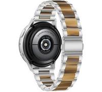 Strap-it Bracelet résine acier - compatible pour Polar Ignite (argent/marron) G