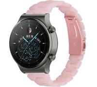Strap-it Bracelet résine - compatible pour Huawei Watch GT 2 Pro (rose) G