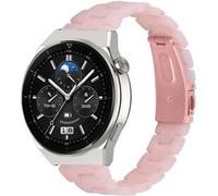 Strap-it Bracelet résine - compatible pour Huawei Watch GT 3 Pro 46mm (rose) G