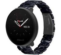 Strap-it Bracelet résine - compatible pour Polar Ignite 3 (noir/blanc)