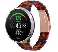 Strap-it Bracelet résine - compatible pour Polar Unite (lave) G