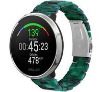 Strap-it Bracelet résine - compatible pour Polar Unite (vert) G