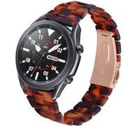 Strap-it Bracelet résine - compatible pour Samsung Galaxy Watch 3 45mm (lave) G