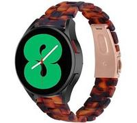 Strap-it Bracelet résine - compatible pour Samsung Galaxy Watch 4 40mm (lave) G