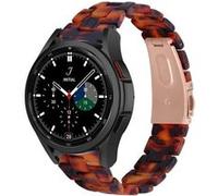 Strap-it Bracelet résine - compatible pour Samsung Galaxy Watch 4 Classic 42mm (lave) G