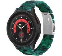 Strap-it Bracelet résine - compatible pour Samsung Galaxy Watch 5 Pro (vert) G