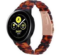 Strap-it Bracelet résine - compatible pour Samsung Galaxy Watch Active (lave) G