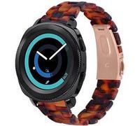Strap-it Bracelet résine - compatible pour Samsung Gear Sport (lave) G