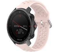 Strap-it Bracelet silicone avec trous - compatible pour Polar Grit X Pro (rose) G