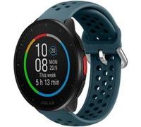 Strap-it Bracelet silicone avec trous - compatible pour Polar Pacer (vert roche) G