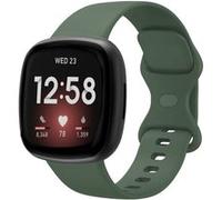 Strap-it Bracelet silicone classique - compatible pour Fitbit Sense (vert foncé) G