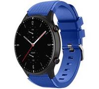 Strap-it Bracelet silicone - compatible pour Amazfit GTR 2 (bleu) G