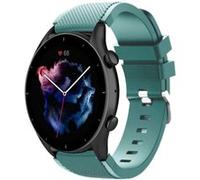 Strap-it Bracelet silicone - compatible pour Amazfit GTR 3 (Pro) (vert sapin) G