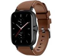 Strap-it Bracelet silicone - compatible pour Amazfit GTS 2 (marron café) G
