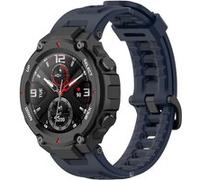 Strap-It Bracelet silicone - compatible pour Amazfit T-Rex (Pro) (bleu foncé) G