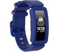Strap-it Bracelet silicone - compatible pour Fitbit Ace 2 (bleu foncé) G