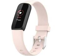 Strap-it Bracelet silicone - compatible pour Fitbit Luxe (rose clair) G