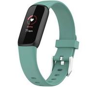 Strap-it Bracelet silicone - compatible pour Fitbit Luxe (vert pin) G