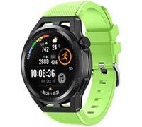 Strap-it Bracelet silicone - compatible pour Huawei Watch GT Runner (vert clair) G