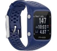 Strap-it Bracelet silicone - compatible pour Polar M400 / M430 (bleu foncé) G
